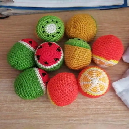 Soft Handmade Sacks for Footbag Juggling Balls Kids Outdoor Toy Safe and Durable for Camping