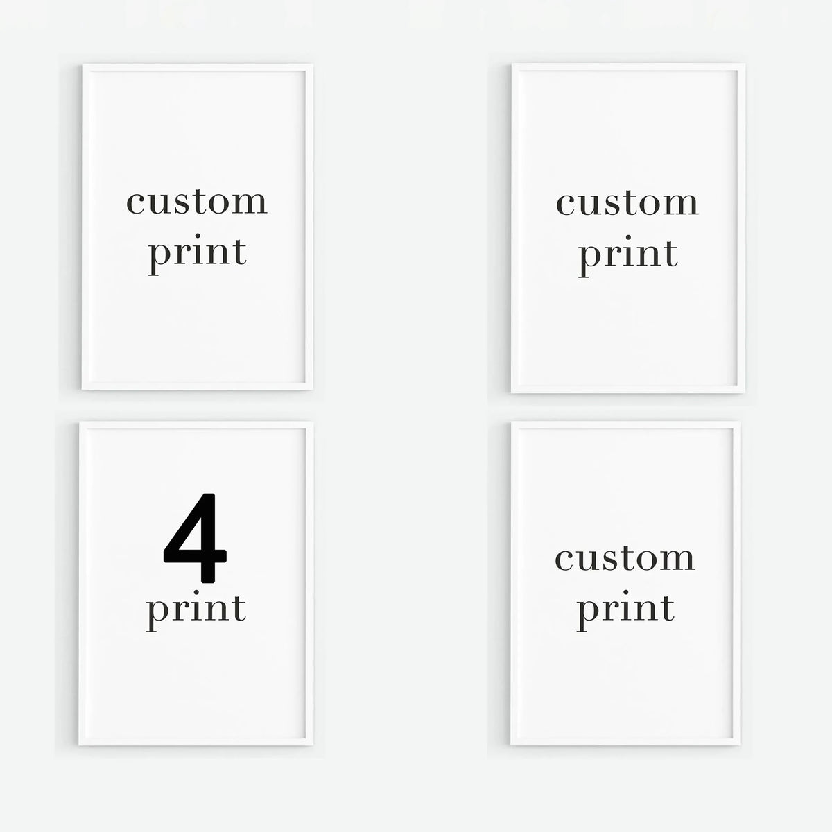Custom Print Canvas Painting By Your Photo Canvas Poster Personal Gift Customize Figure Animal Pets Pictures Home Decor Print