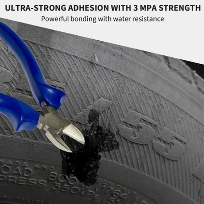 Universal Tire Repair Glue, Tire Sealant, Car Tire Repair Gel Tire Repair Gel Rubber Adhesive Not Corrosive Tire Scratches Cr