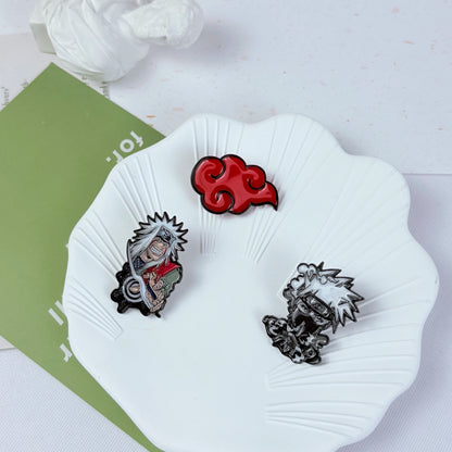 Anime Funny Cartoon Character Brooch Creative Enamel Pin Metal Badge Clothes Decorative Jewelry Gift for Friends