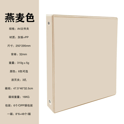 1-inch 3 Ring Binder with 2 Interior Pockets, for A4 Letter Size 8.5'' x 11''Paper,Versatile Binders for Office, Home and Sch