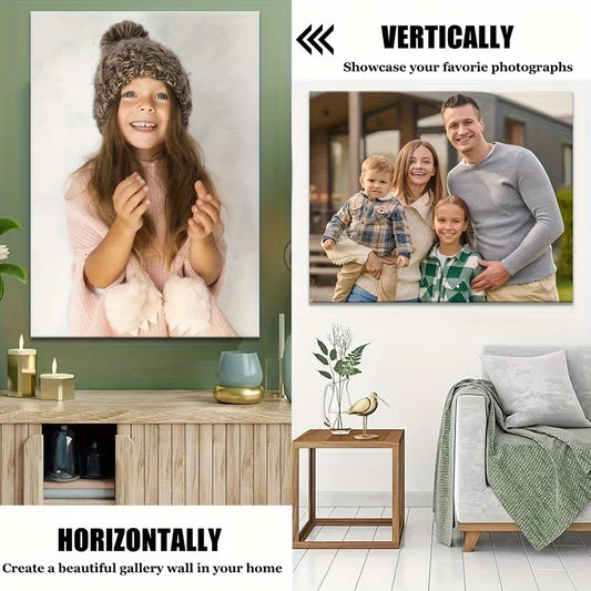 Custom Frameless Photo Canvas Printing Print Any Photo You Desire Holiday Gifts Home Living Room Decor