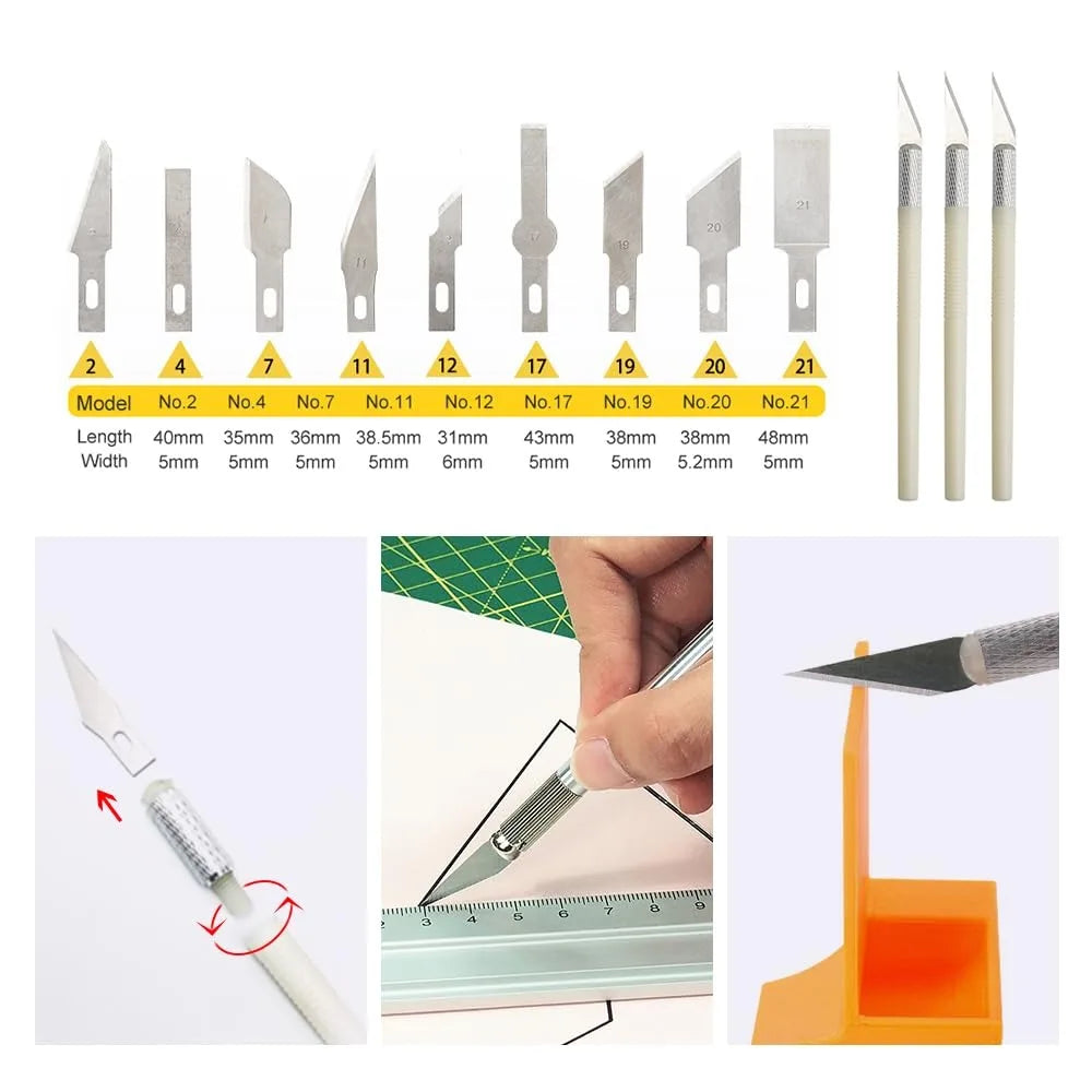 3D Printer Model Tools,Gundam Model Tool Kit,Hobby Building Tools Kit for Gundam Basic Model Assembling, Building and Repairi