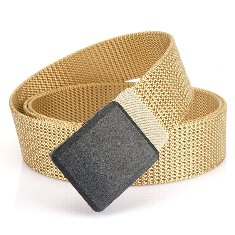 Military Automatic Buckle Nylon Belt Outdoor Hunting Multifunctional Tactical Canvas Belt Men Belt