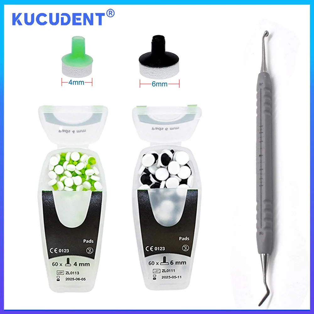 KUCUDENT Dental Resin Filling Kit Molding Spatula Tools Composite Modeling Handle Light Cure Filling Materials Fast Quick