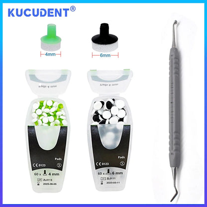 KUCUDENT Dental Resin Filling Kit Molding Spatula Tools Composite Modeling Handle Light Cure Filling Materials Fast Quick
