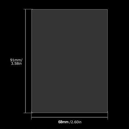 100-1000Pcs Card Sleeves Transparent Cover Clear Cards Holder For Board Playing Game ID Trading Protector Folder Photo Pouch