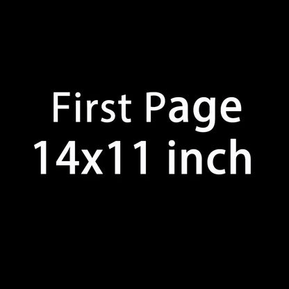 Customized Wall Decor Personalized Decorative Films 14X11 inch - First Page 14