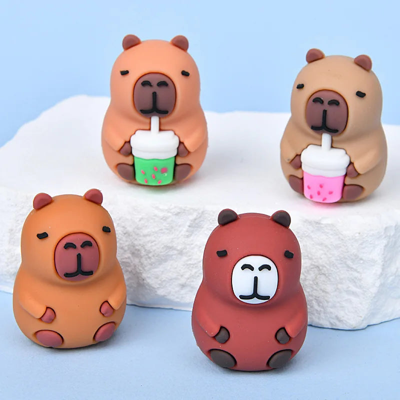 Capibara Cute Sharpener Pencil Kids Anime Capybara Sharpeners Student Back To School Stationary Children Birthday Gift Hot Sa