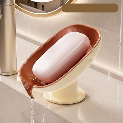 Super Suction Cup Soap Dish with drain water For Bathroom Soap Holder Kithcen Sponge Holder Soap container Bathroom Supplies2