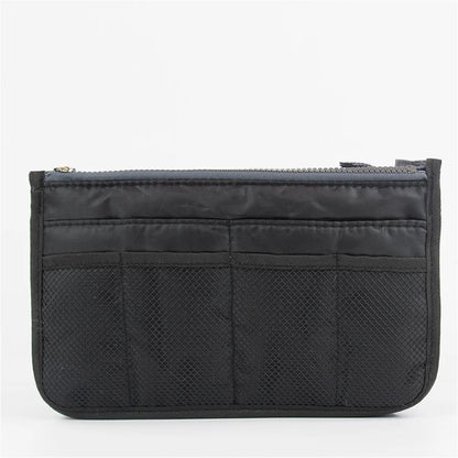 Multifunctional Bi-fold Storage Bag Double Zipper Large Capacity Storage Arrangement Makeup Toiletries Large Classification B
