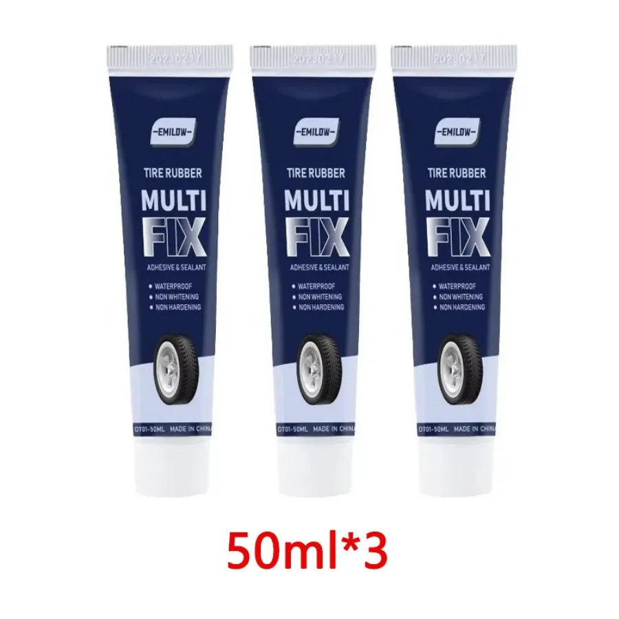 Universal Tire Repair Glue, Tire Sealant, Car Tire Repair Gel Tire Repair Gel Rubber Adhesive Not Corrosive Tire Scratches Cr