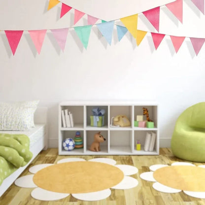 Colourful Jute Linen Pennant Flags Festival Bunting Banners Party Hanging Wedding Hanging Banner Party Garland for Home Decor