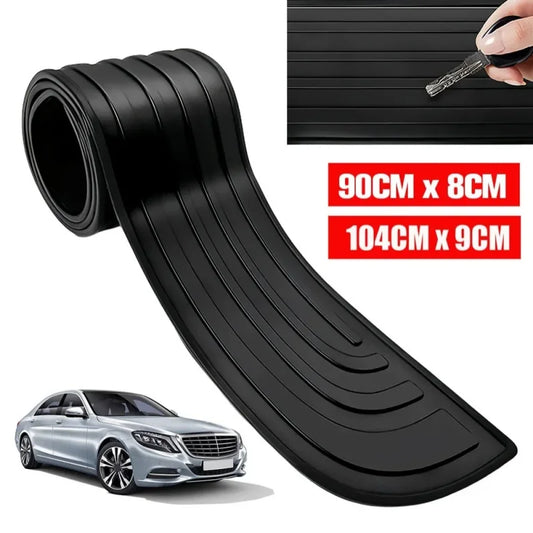 Universal ​Rear Bumper Guard PVC Rubber Protector Strip Car Trunk Door Sill Plate Protector For Bumper Reinforcement Decorati