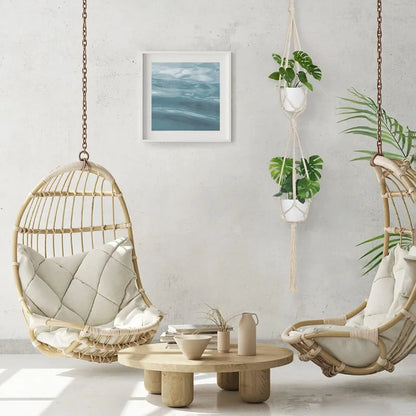 Hanging Plant Handmade Macrame Plant Hanger Flower Pot Planter Hanger Wall Decor Courtyard Garden Hanging Planter Hanging Bas