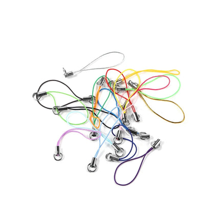 20/50/100Pcs Lanyard Lariat Strap Cords Lobster Clasp Rope Keychain Hooks Mobile Set Charms Keyring Pendant Key Ring Accessor