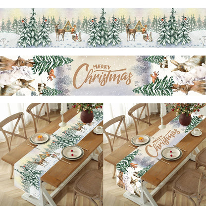 Table Runner Christmas Decoration For Home Decor 2025 Gifts