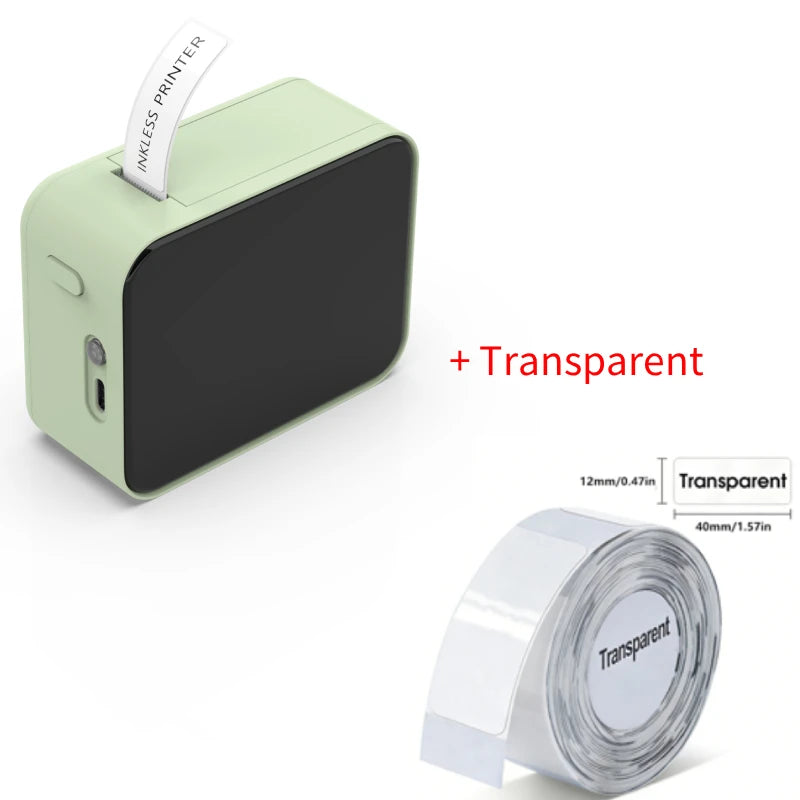 MarkLife P15 Mini Portable Thermal Printer Wireless Bluetooth-compatible Label Tag for Home Office Labeling Sticker Machine -