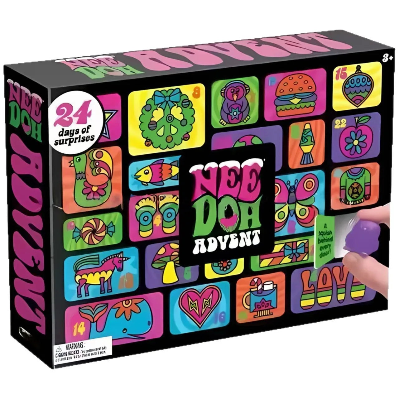 2026 New Hot Needoh Advent Calendar Gift For Children 24 Day Countdown New Year Family Friends Blind Box Party Toy Gift