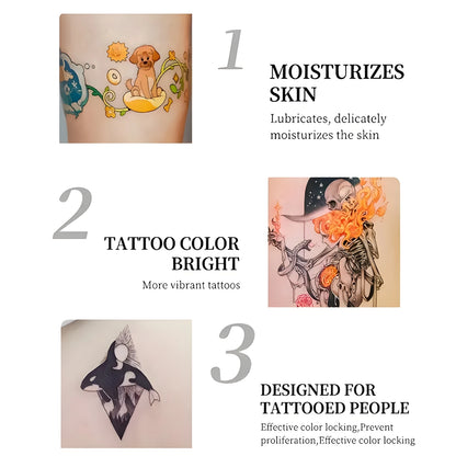Tattoo care stick, color fixing, moisturizing, skin nourishing, gentle, tattoo embroidery, tattoo cream, rotating type