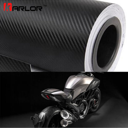 30x200cm Motorcycle 3D Carbon Fiber Vinyl Car Wrap Sheet Roll Film Stickers Decal Styling Auto Motorbike Motorcycle Accessori