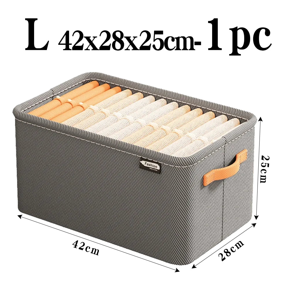 Thicken Clothes Organizer Pants Sweater Storage Cabinets Drawers Organizer Jeans Storage Box Wardrobe Clothes Storage Organiz