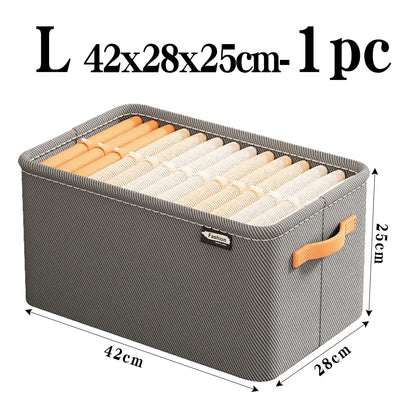 Thicken Clothes Organizer Pants Sweater Storage Cabinets Drawers Organizer Jeans Storage Box Wardrobe Clothes Storage Organiz