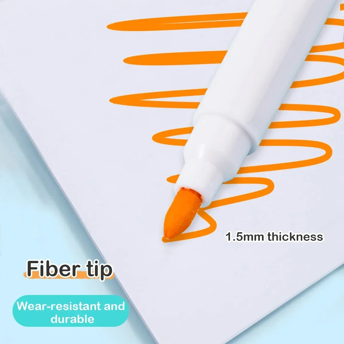 Magnetic Erasable Whiteboard Pen Color Options Blackboard Note Numbering Stationery Office Teaching Supplies for Classroom Us