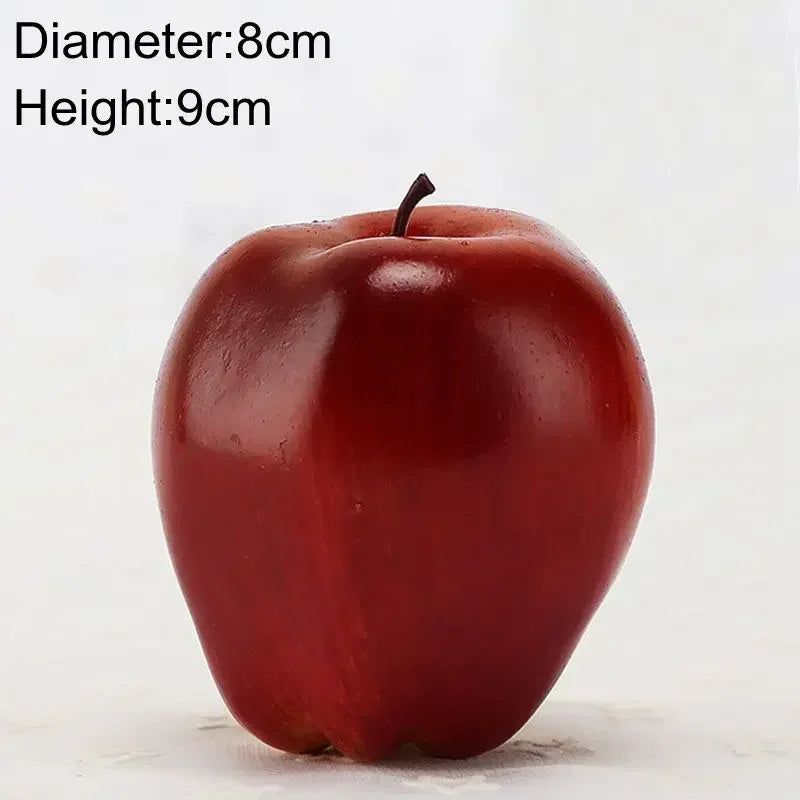 Artificial Fruits and Vegetables Home Decoration Fake Orange Peach Apple Pear Grape Lemon Peach Ornament Food Photography Pro