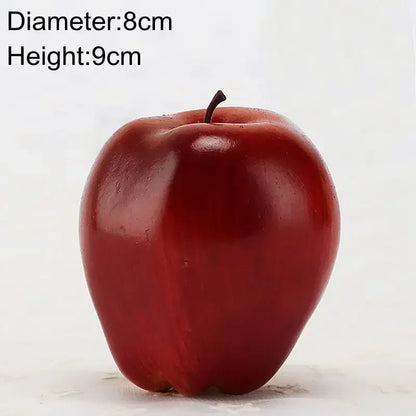 Artificial Fruits and Vegetables Home Decoration Fake Orange Peach Apple Pear Grape Lemon Peach Ornament Food Photography Pro
