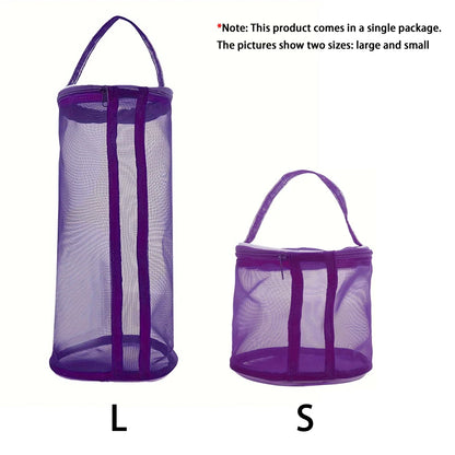 1 PC，Portable Yarn Storage Bag Hollow Mesh Knitting Wool Yarn Bags Crochet Yarn Handbag Organizer Weave Tools Sewing Accessor