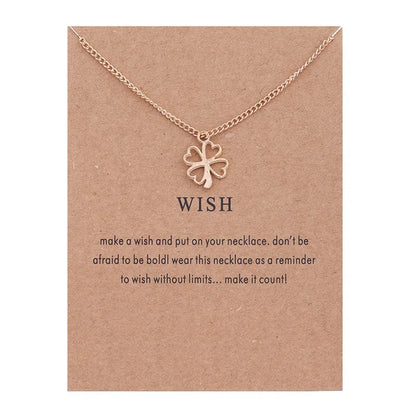 New Trendy Fashion Silver Gold Color Alloy Heavenly Angel Wings Pendant Necklaces for Women Girl Fashion Jewelry - Wish
