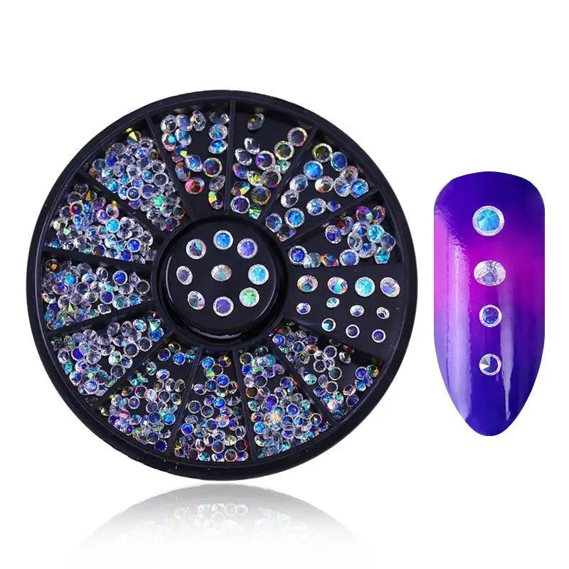 nail parts nail art glitter rhinestone Crystal gems jewelry Bead Manicure decoration accessories nail supplies for profession