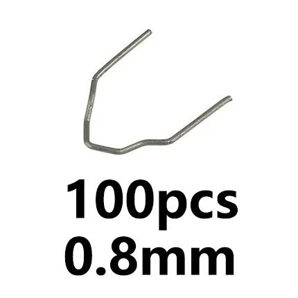 100-600Pcs Auto Plastic Repair Welding Nails Car Bumper Repair Welded Stud Precut Wave Nails Machine Welding Hot Stapler - Ty