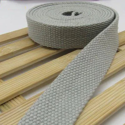 5M Cotton Webbing Suspenders Craft Supplies DIY Decorative Sewing Fabric Crafts Nylon Webbing Pet Rope Backpack Accessories