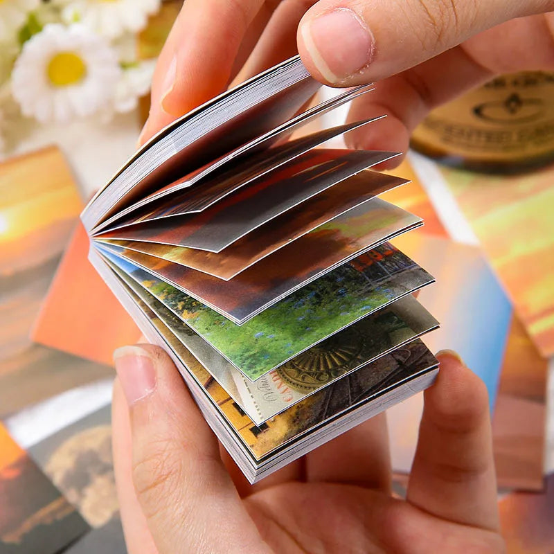 50 pcs/lot INS Starry Sky Stickers book Decorative Creativity Diary Scrapbooking material Junk Journal Supplies