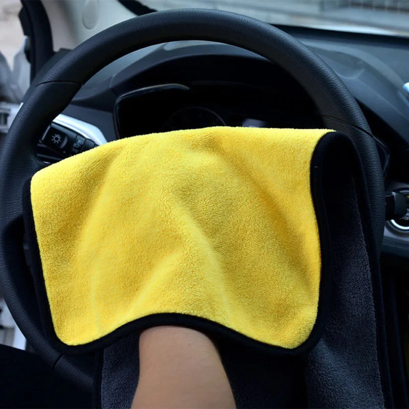 Car Wash Towel Quick Drying Car Towel Microfiber Soft Super Absorbent Cleaning Cloth Professional Detailing Auto Accesso
