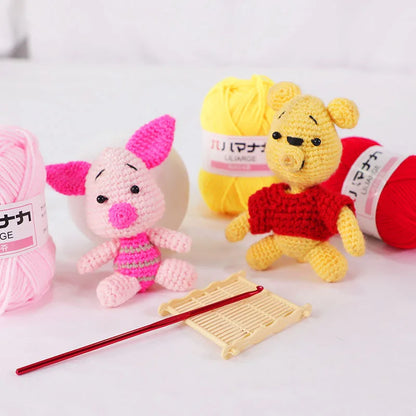25G Milk Sweet Soft Baby Cotton Knitting Wool Thick Fiber Yarn Velvet Hand Threads for Knitting Wool Crochet Yarn for DIY Swe