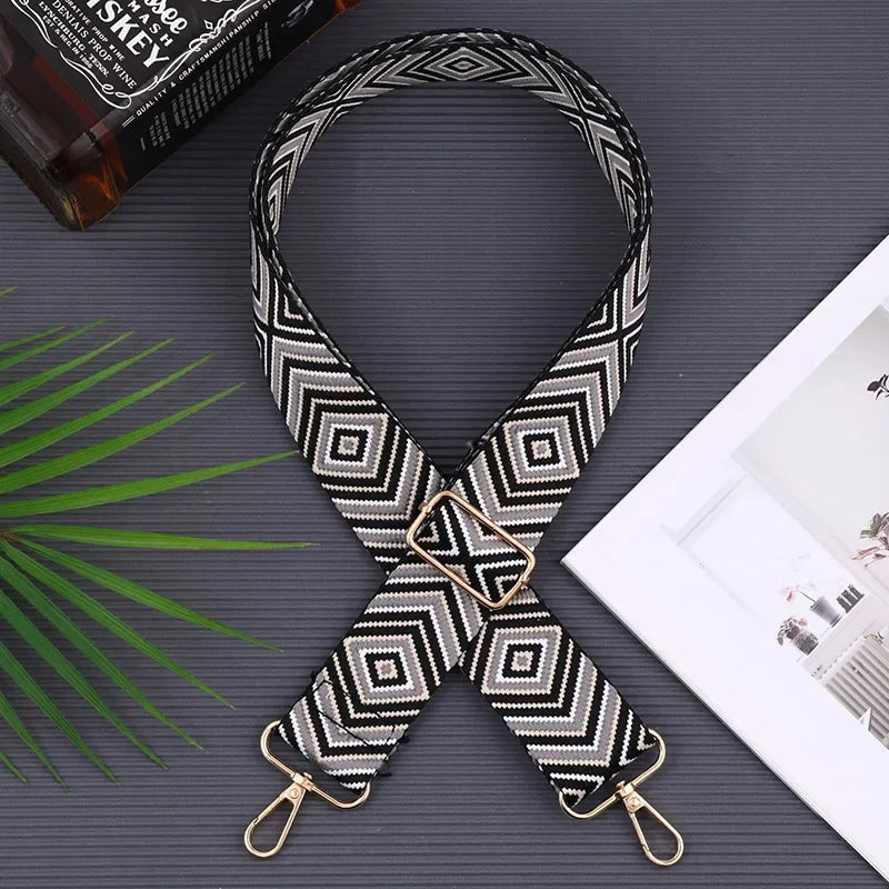 Shoulder Strap For Women Hardware Hooks The Length Can Be Freely Adjusted Travel Accessories Fashionable Wide Shoulder Strap 