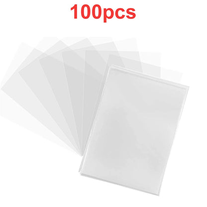 100-1000Pcs Card Sleeves Transparent Cover Clear Cards Holder For Board Playing Game ID Trading Protector Folder Photo Pouch