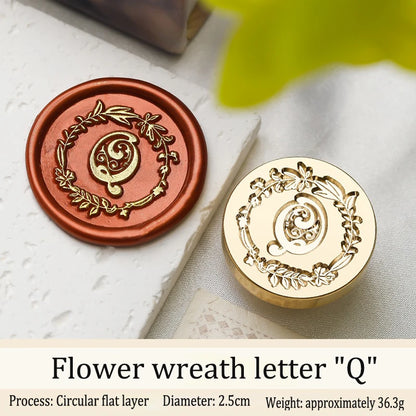 A-Z Seal Kit Sealing Wax for Stamp Head Letter Retro Stamps wax stamp for Wedding Logo for Print Set Wedding Craft Soaps Stam