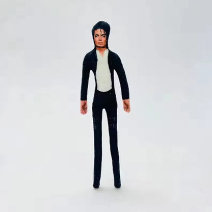 New Style Michael Jackson Cosplay Prop Doll Plush Stuffed Figure Dolls Room Decoration Abstract Joint Mobility Props Gift