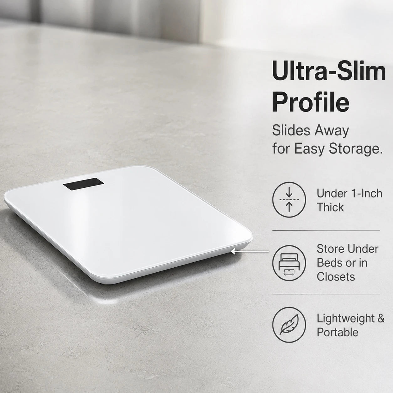 Digital weight scale, high-precision bathroom scale, digital display function, weight scale, bathroom scale, body scale