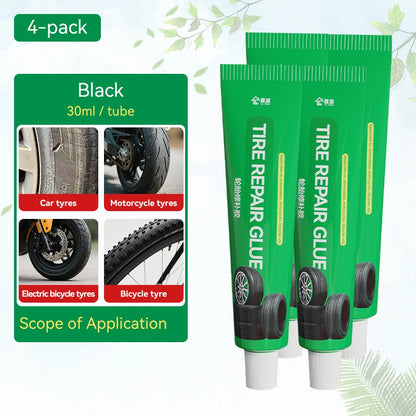 Tire Repair Glue Waterproof & High Temperature Resistant Black Sealing Waterproof And High-Temperature Resistant Repair Adhes