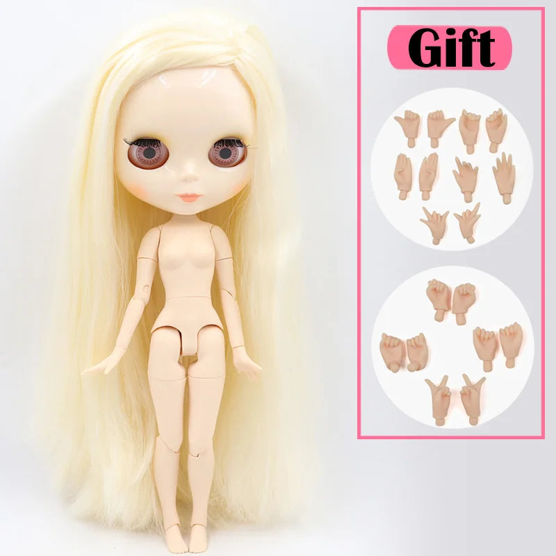 ICY DBS Blyth Doll White Skin Joint Body 1/6 BJD Special Price OB24 Toy Gift