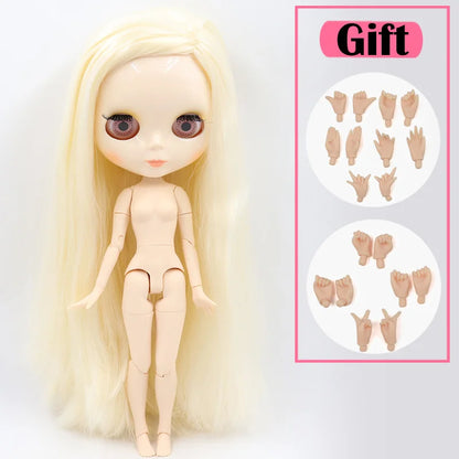 ICY DBS Blyth Doll White Skin Joint Body 1/6 BJD Special Price OB24 Toy Gift