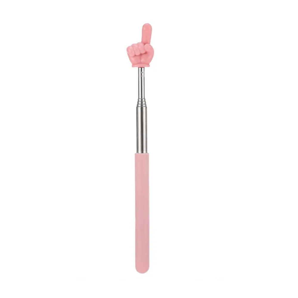 Teaching Tools For School Teachers Telescopic Stainless Classroom Point Stick Retractable Presentation Whiteboard Hand Pointe