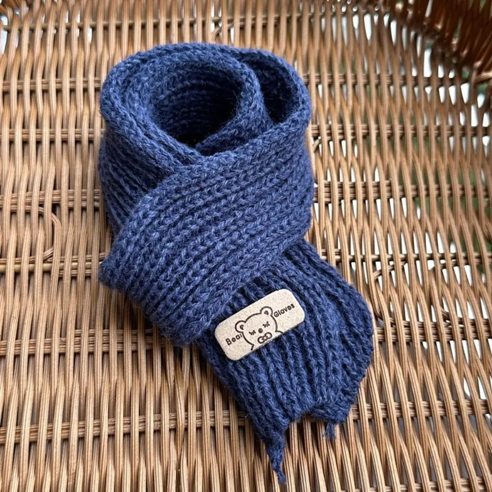 DIY Doll Clothes Casual Wear Scarf 20cm Cotton Doll Knitted Scarf Doll Multi-colors Little Bear Scarves Dolls Accessories