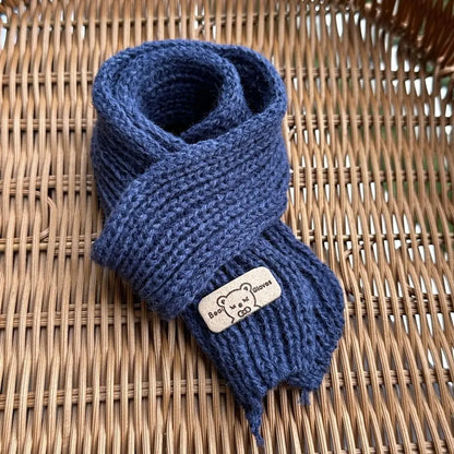 DIY Doll Clothes Casual Wear Scarf 20cm Cotton Doll Knitted Scarf Doll Multi-colors Little Bear Scarves Dolls Accessories