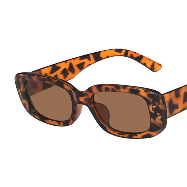 BEGREAT Fashion Retro Small Rectangle Sunglasses Brand Designer Vintage Travel Female Sun Glasses Eyewear Shade UV400 Protect